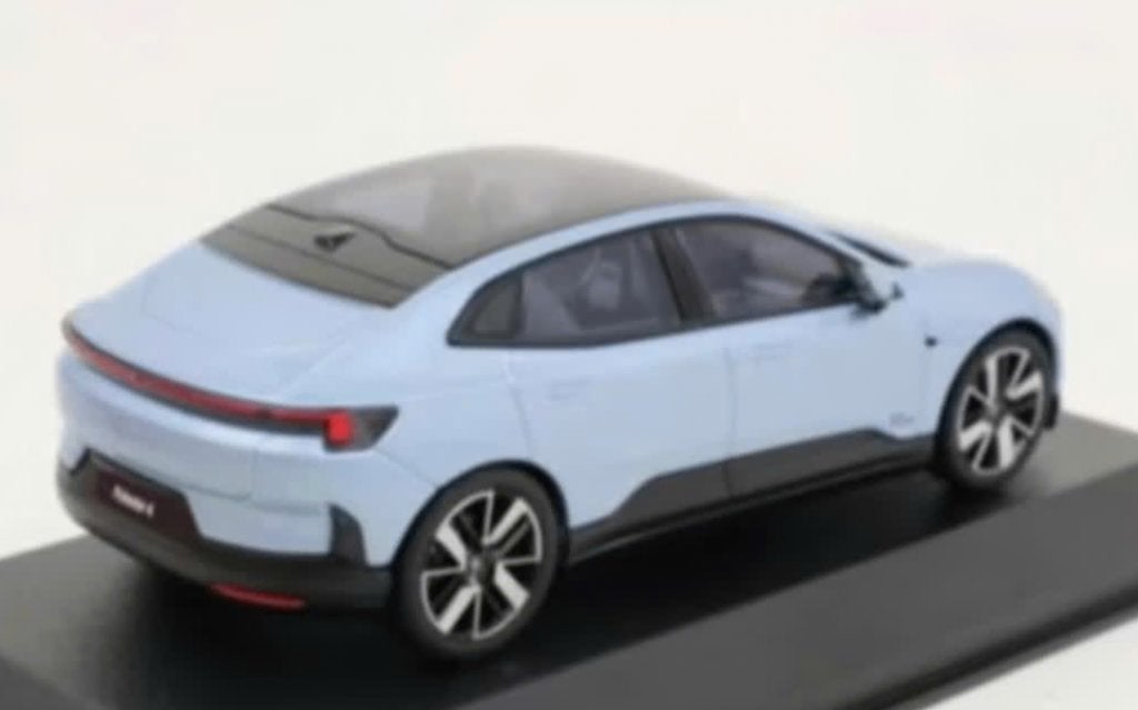 Polestar 4 2024 L.Blauw schaal 1/43 NOREV ref. 874011, Verzenden, Nieuw, Auto, Norev