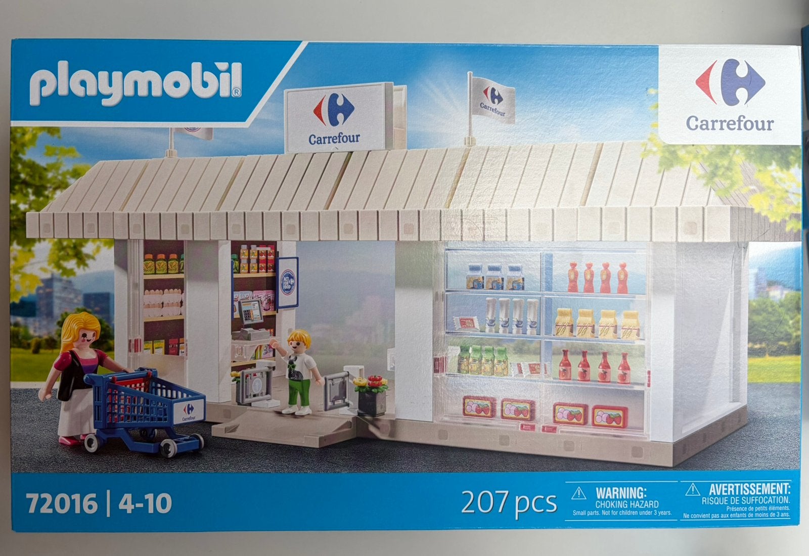 Playmobil Carrefour collectie nr 72016 tm 72021 (nieuw), Complete set, Overige typen, Nieuw, Ophalen of Verzenden