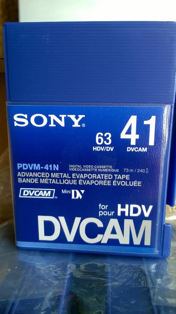 Sony Professionele DVCAM tapes, nieuw/ongebruikt, Ophalen, Nieuw, Videoband
