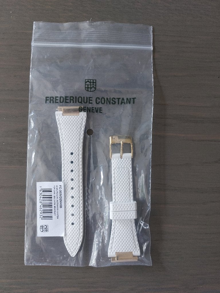 Frederique Constant horlogeband, Overige merken, Staal, Polshorloge, Nieuw