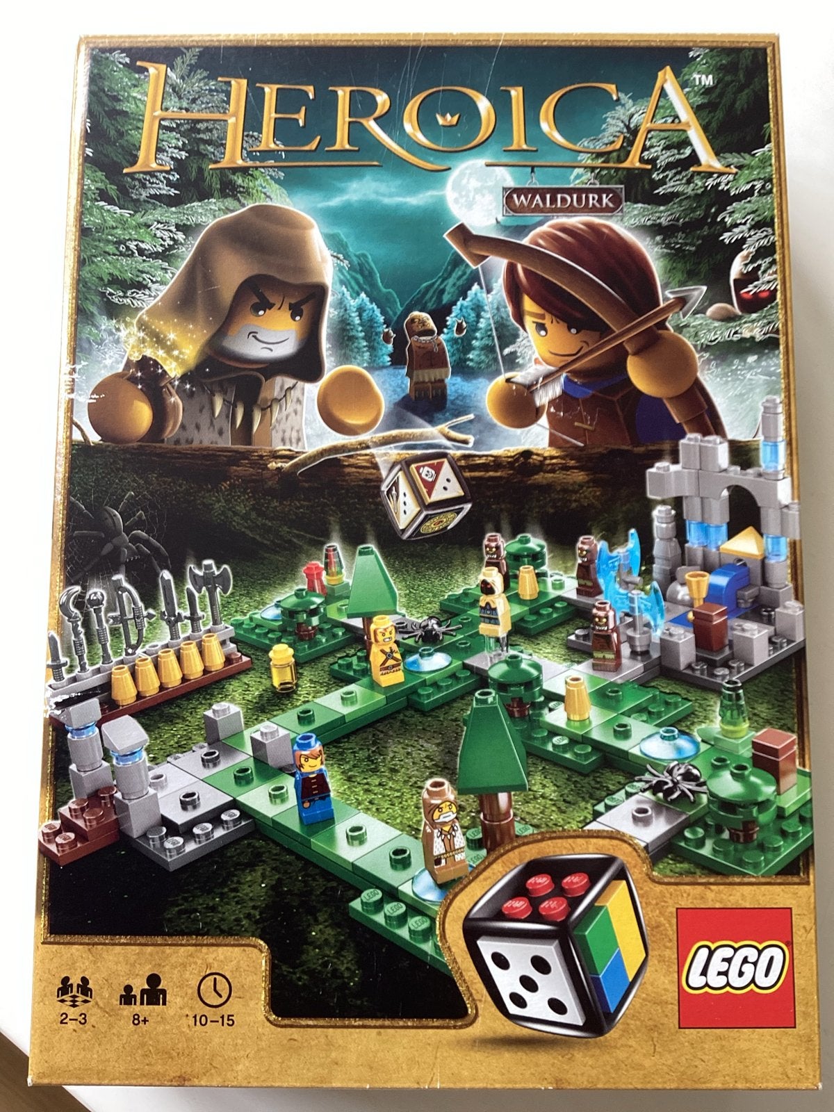 Lego Heroica Waldurk 3858 Bordspel, Ophalen of Verzenden, Zo goed als nieuw