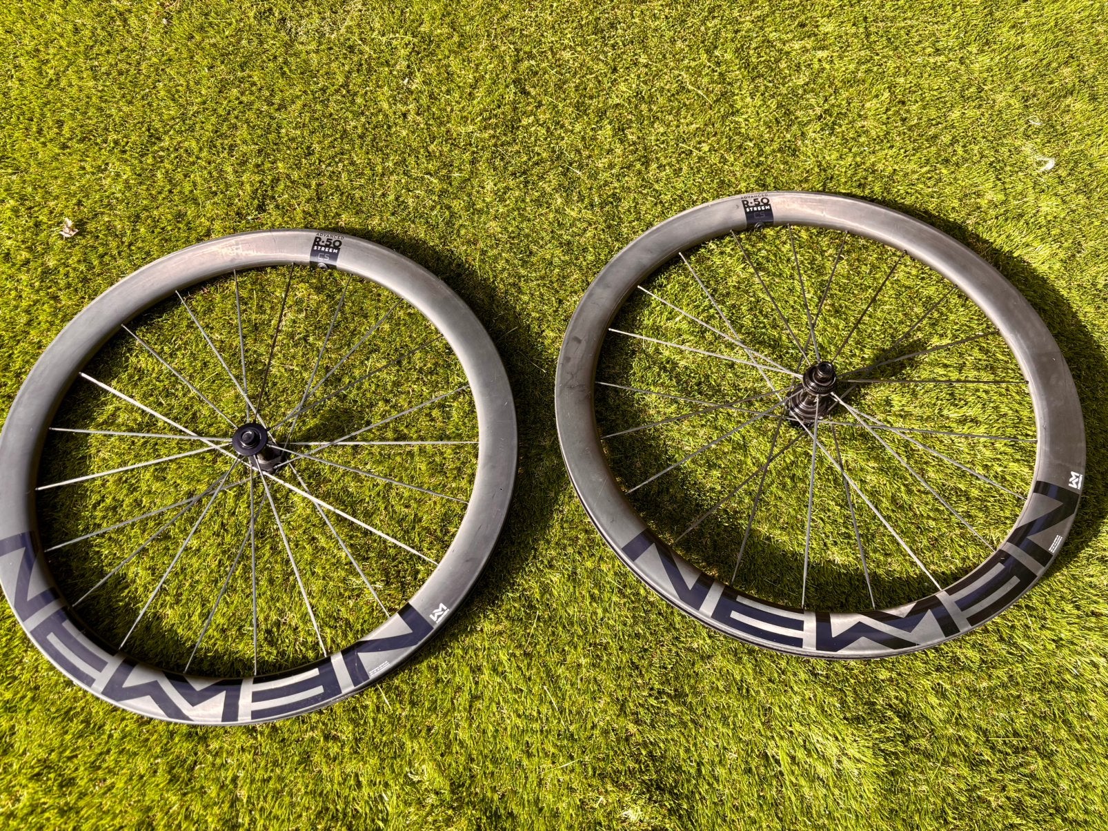 Newmen wielset Advanced SL R.50 Streem Carbon, Fietsen en Brommers, Gebruikt, Carbon, 49 tot 53 cm, Ophalen