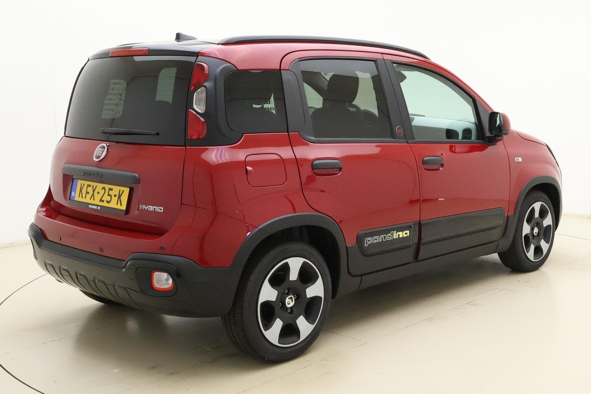 Fiat Panda 1.0 Hybrid Pandina | Navigatie via Carplay | Dakr, Auto's, Stof, Panda, LED verlichting, Origineel Nederlands