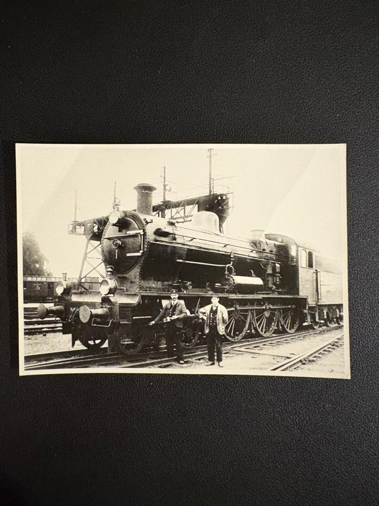 Oude foto stoomlocomotief NS-serie 3700 (1921), Verzamelen, Ophalen of Verzenden, Gebruikt, Trein