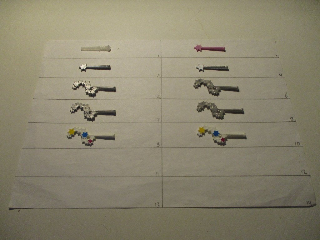 playmobil onderdelen toverstafjes, Ophalen of Verzenden, Zo goed als nieuw, Los playmobil