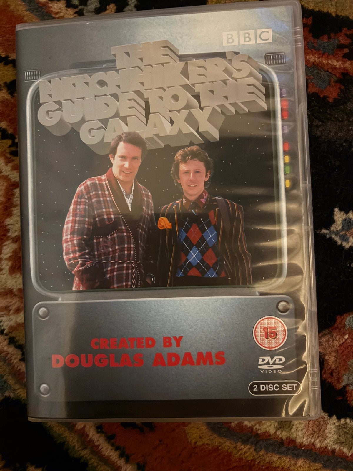 The Hitchhiker's Guide to the Galaxy DVD (2-disc set), Science Fiction en Fantasy, Ophalen of Verzenden, Complete serie, Gebruikt