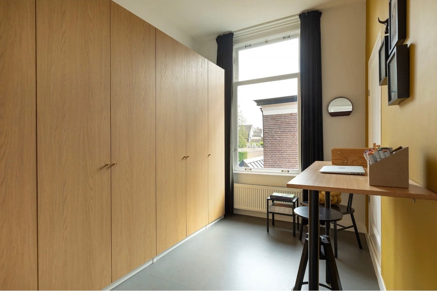 Pax kasten + eiken IKEA fronts, Ophalen, 50 tot 75 cm, 200 cm of meer