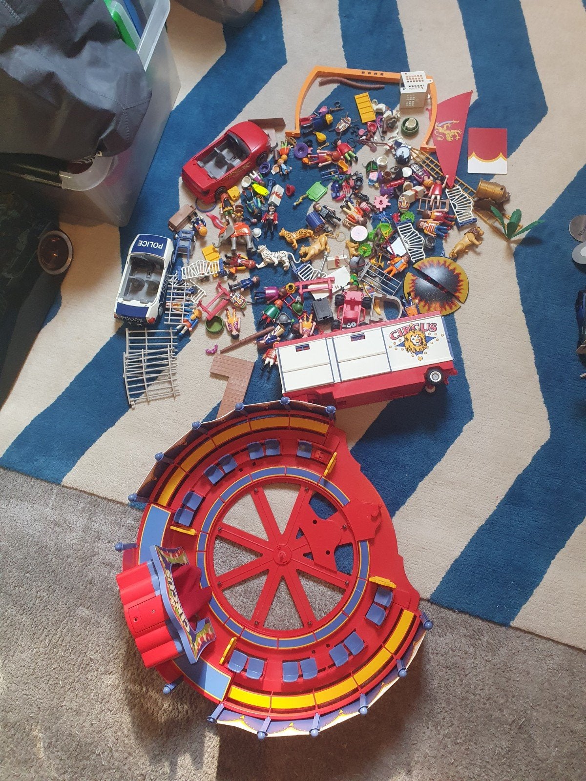 Playmobil onderdelen Circus, politie, auto's en meer, Ophalen of Verzenden, Gebruikt, Jongen of Meisje