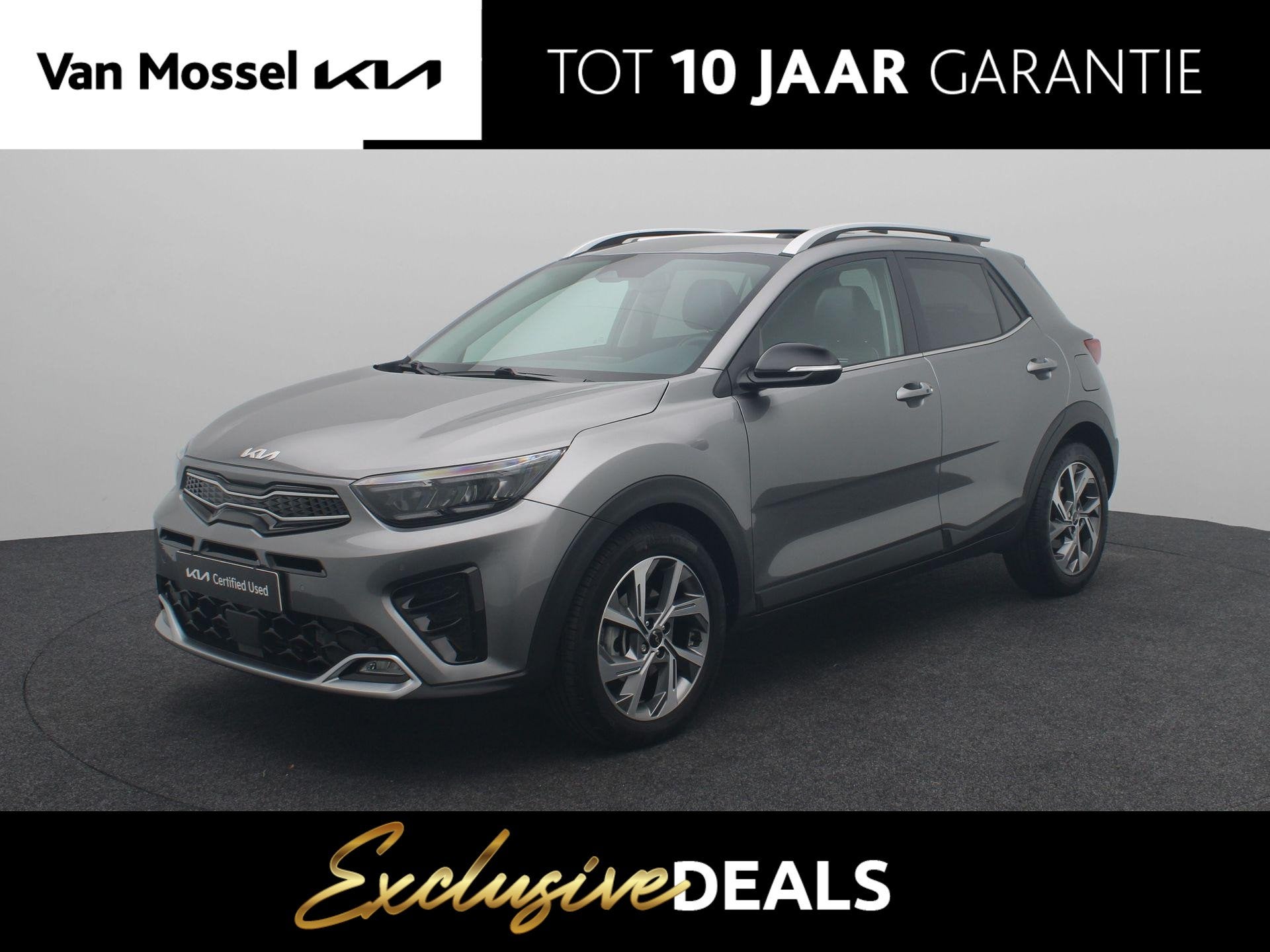Kia Stonic 1.0 T-GDi MHEV GT-PlusLine | DCT7 Automaat | Dode, Auto's, Kia, Euro 6, Leder en Stof, Origineel Nederlands, Bedrijf