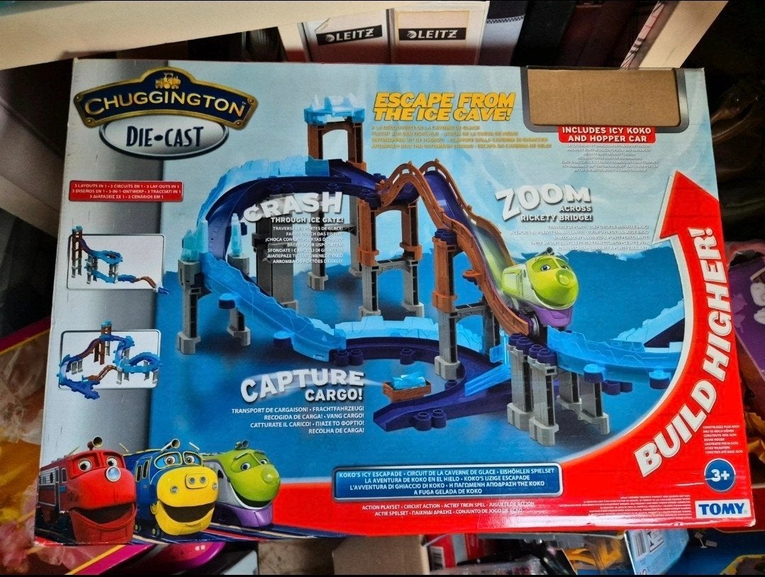 Chuggington speelset compleet met doos, Ophalen of Verzenden, Zo goed als nieuw
