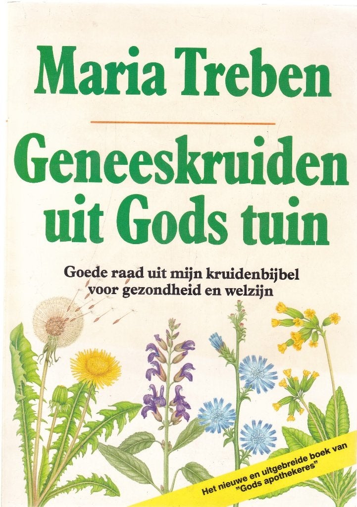 Maria Treben; Geneeskruiden uit Gods tuin, Boeken, Ophalen of Verzenden, Zo goed als nieuw, Kruiden en Alternatief