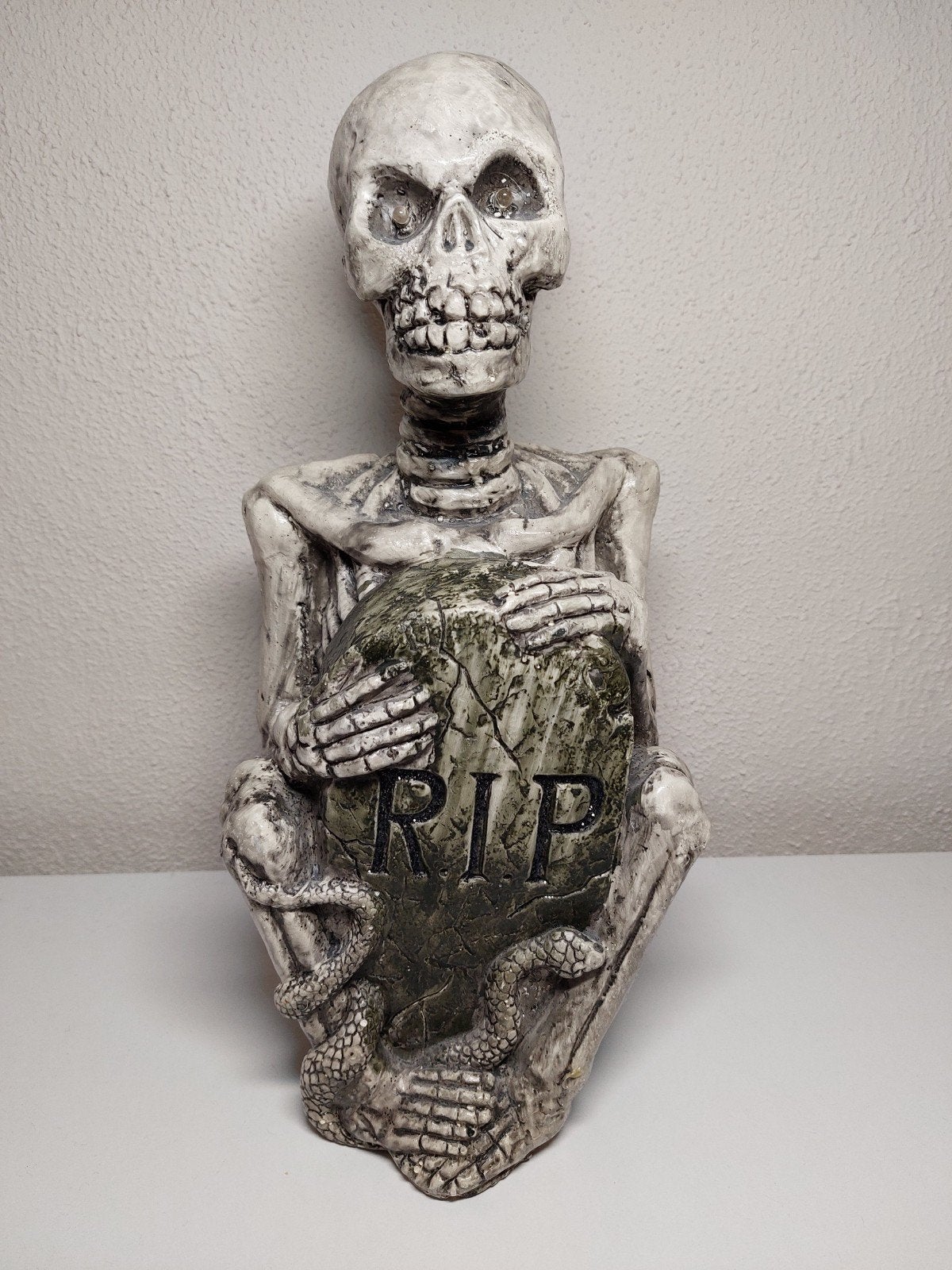 Grafsteen met Skelet - Halloween Decoratie, Ophalen of Verzenden, Zo goed als nieuw