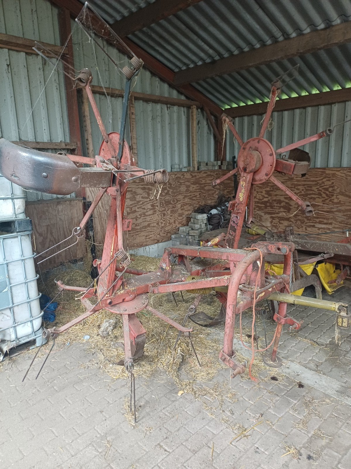 Hooischudder Vicon, Ophalen, Weidebouw