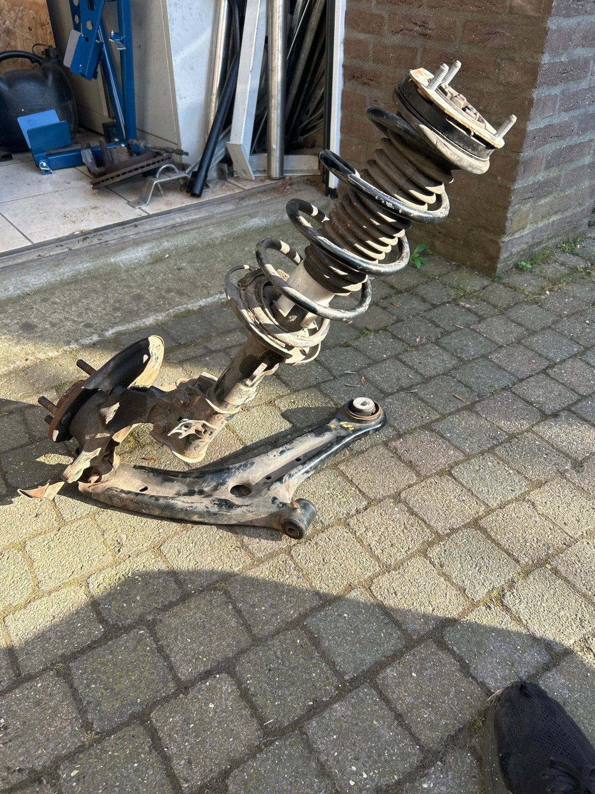 Ford Fiesta ST 2014 Rechter Draagarm, Fusee, Veerpoot, Ophalen of Verzenden, Gebruikt, Ford