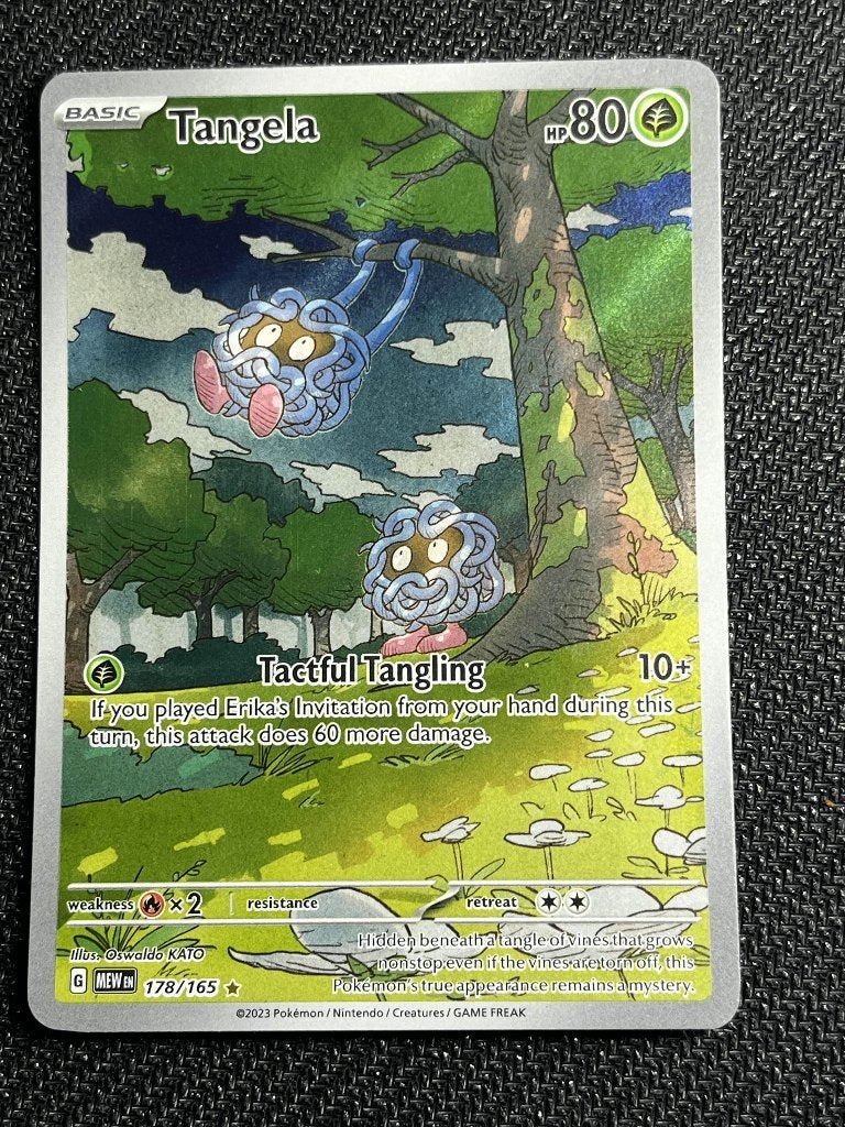 Tangela (MEW 178), Ophalen of Verzenden, Zo goed als nieuw, Losse kaart, Foil