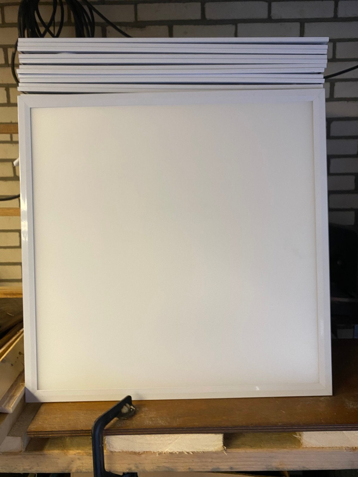 Gebruikte led panelen 60x60, Huis en Inrichting, Lampen | Plafondlampen, Zo goed als nieuw, Ophalen