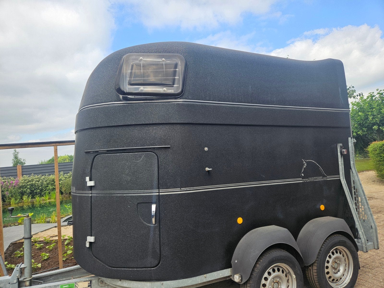 bockmann 2 paardstrailer, paardentrailer te koop, Dieren en Toebehoren, Paarden en Pony's | Trailers en Aanhangwagens, Ophalen