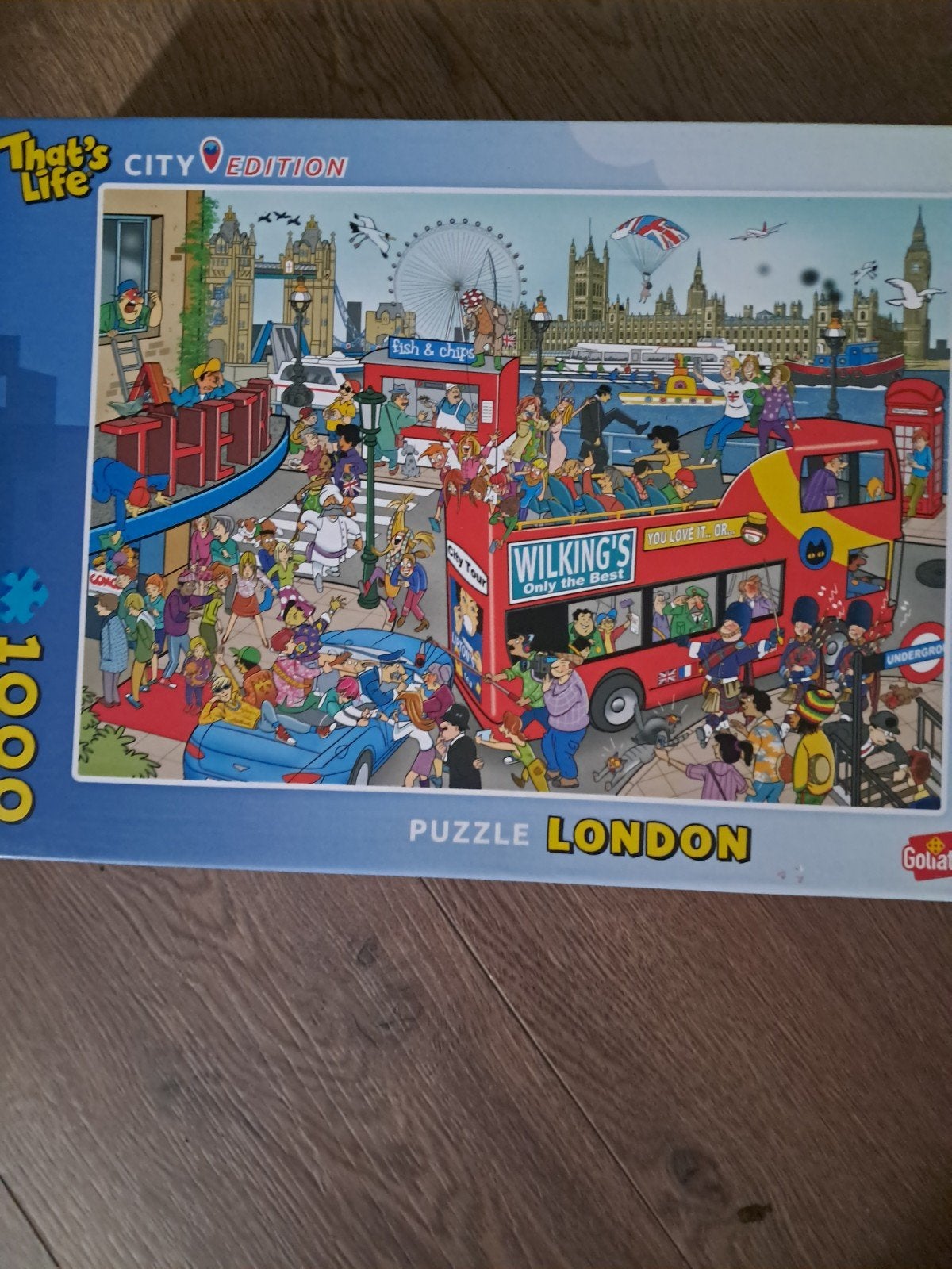 That's Life City Edition London 1000 stukjes puzzel, Ophalen of Verzenden, Meer dan 50 stukjes, Nieuw, 6 jaar of ouder