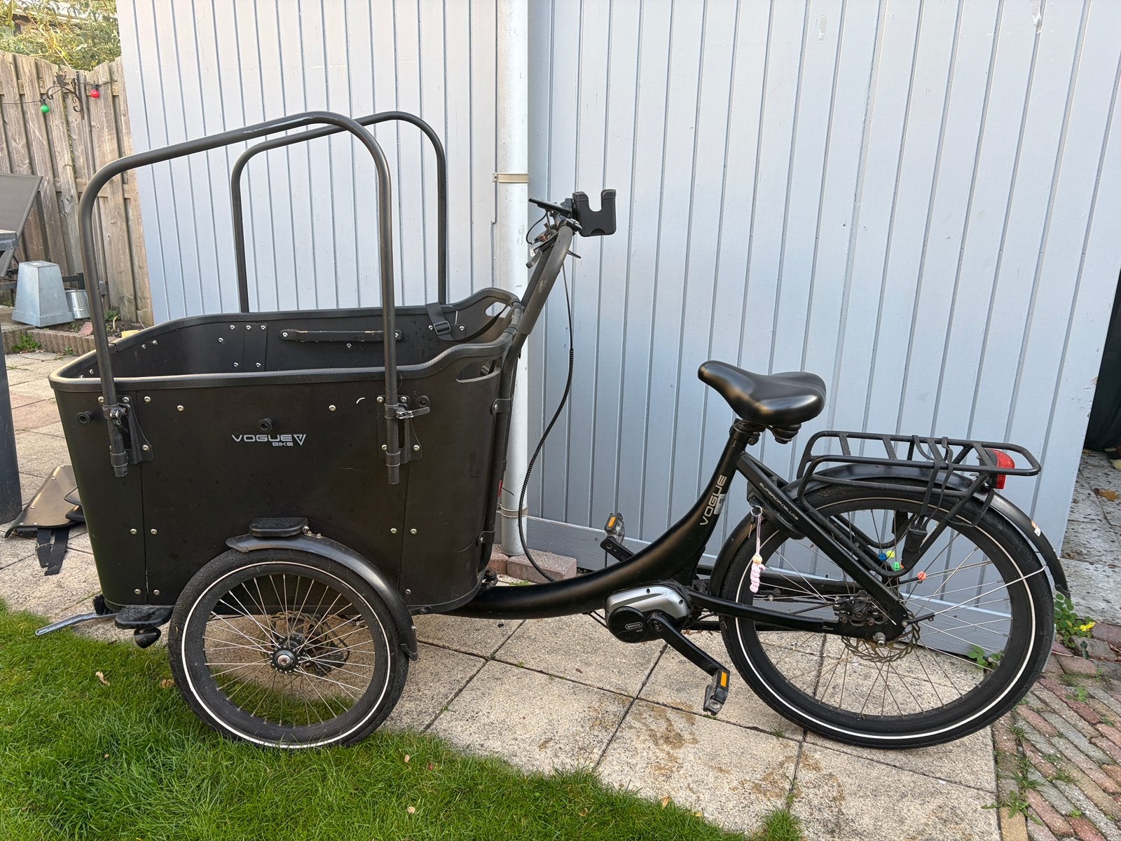 Elektrische Vogue Superior Deluxe driewielerbakfiets, Fietsen en Brommers, Ophalen, Gebruikt, 4 kinderen of meer