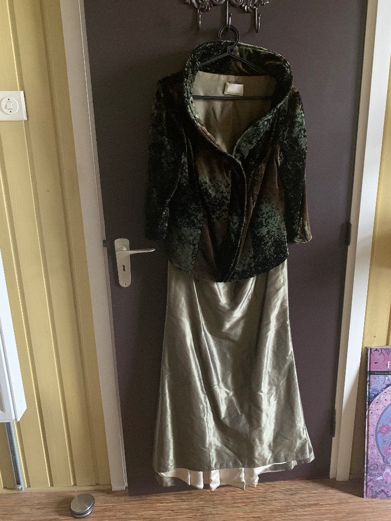 Tweedelige avondkleding dames maat 40, Maat 38/40 (M), Galajurk, Ophalen of Verzenden, Dorien David