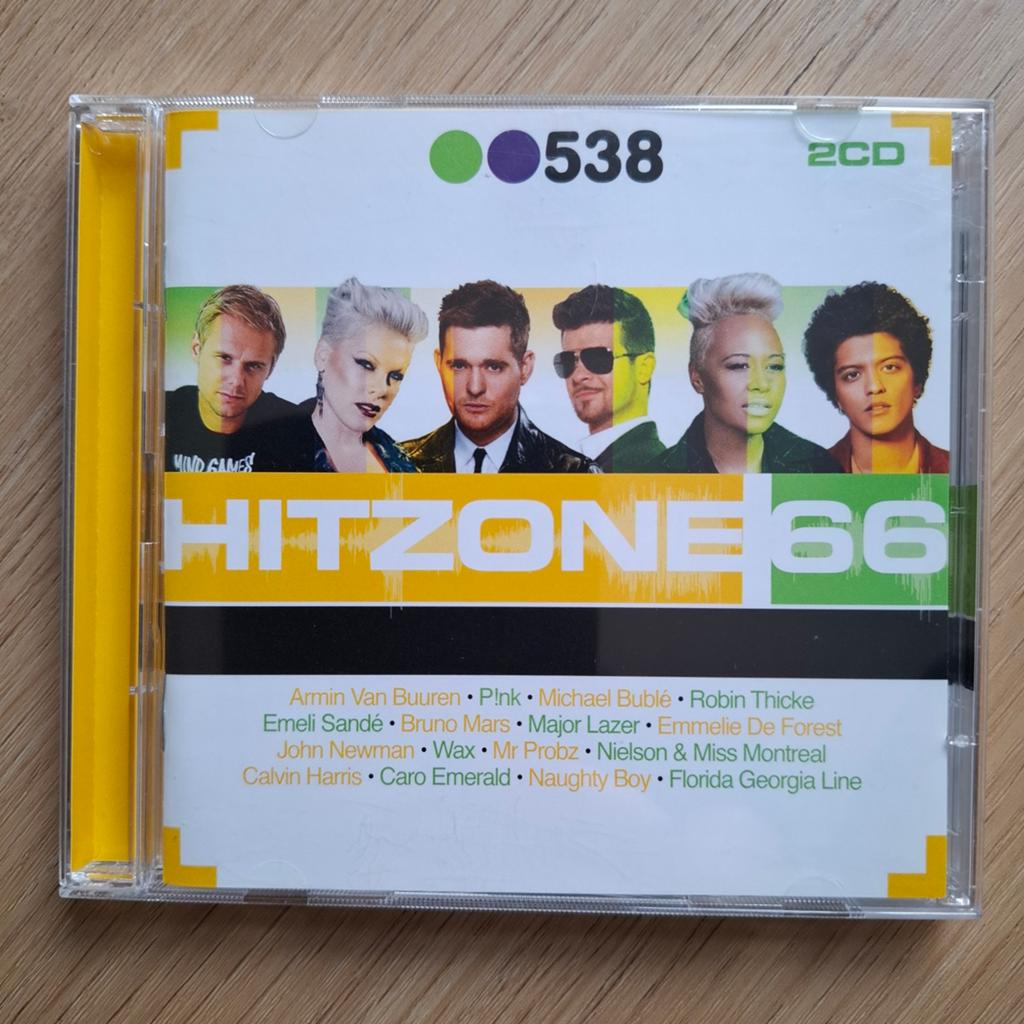 Hitzone 66 - Dubbel CD (2013), Cd's en Dvd's, Cd's | Pop, Zo goed als nieuw, 2010 - 2019, Ophalen of Verzenden
