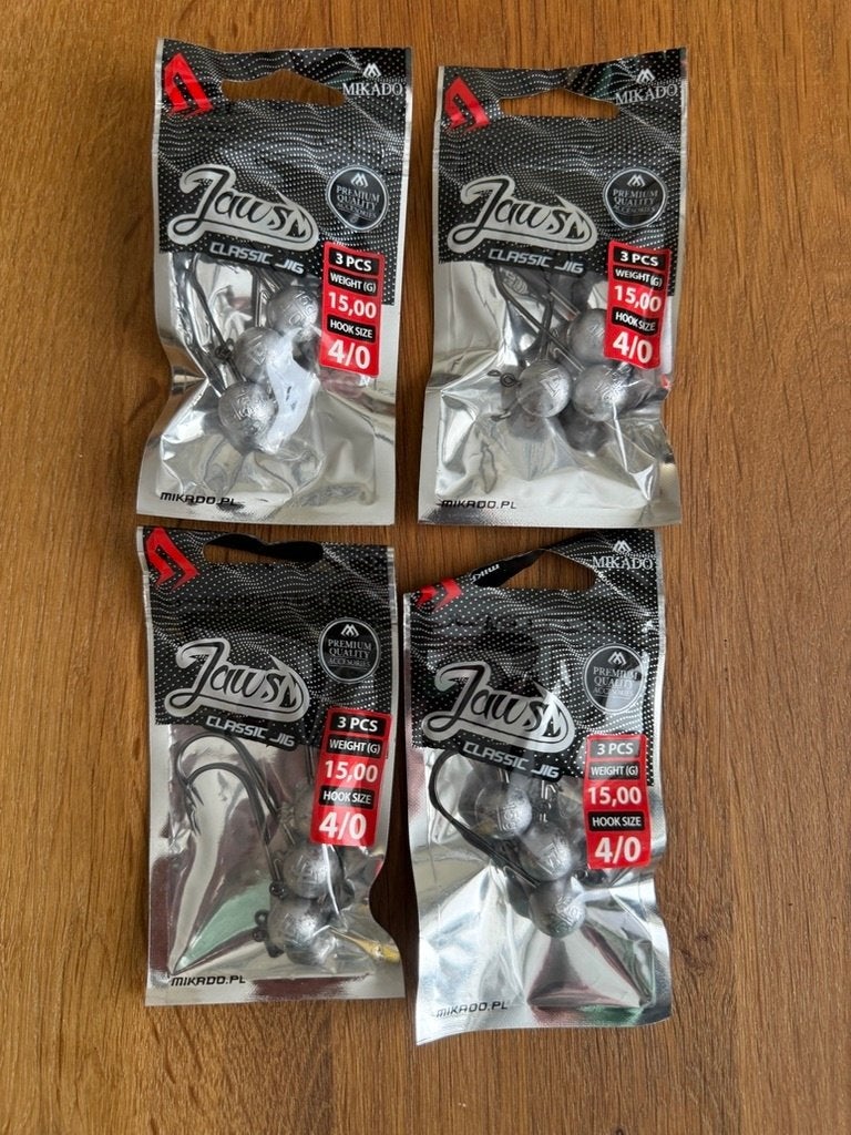 Mikado Jaws Classic Jig 15 g Haakmaat 4/0, Overige typen, Nieuw, Ophalen of Verzenden, E