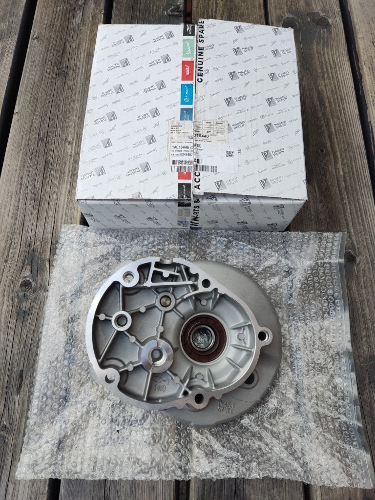 Piaggio vertandingsdeksel 11/12 inch 50cc 1A016446 NIEUW, Info@jynkx.com, Nieuw, Ophalen of Verzenden, Piazza 99