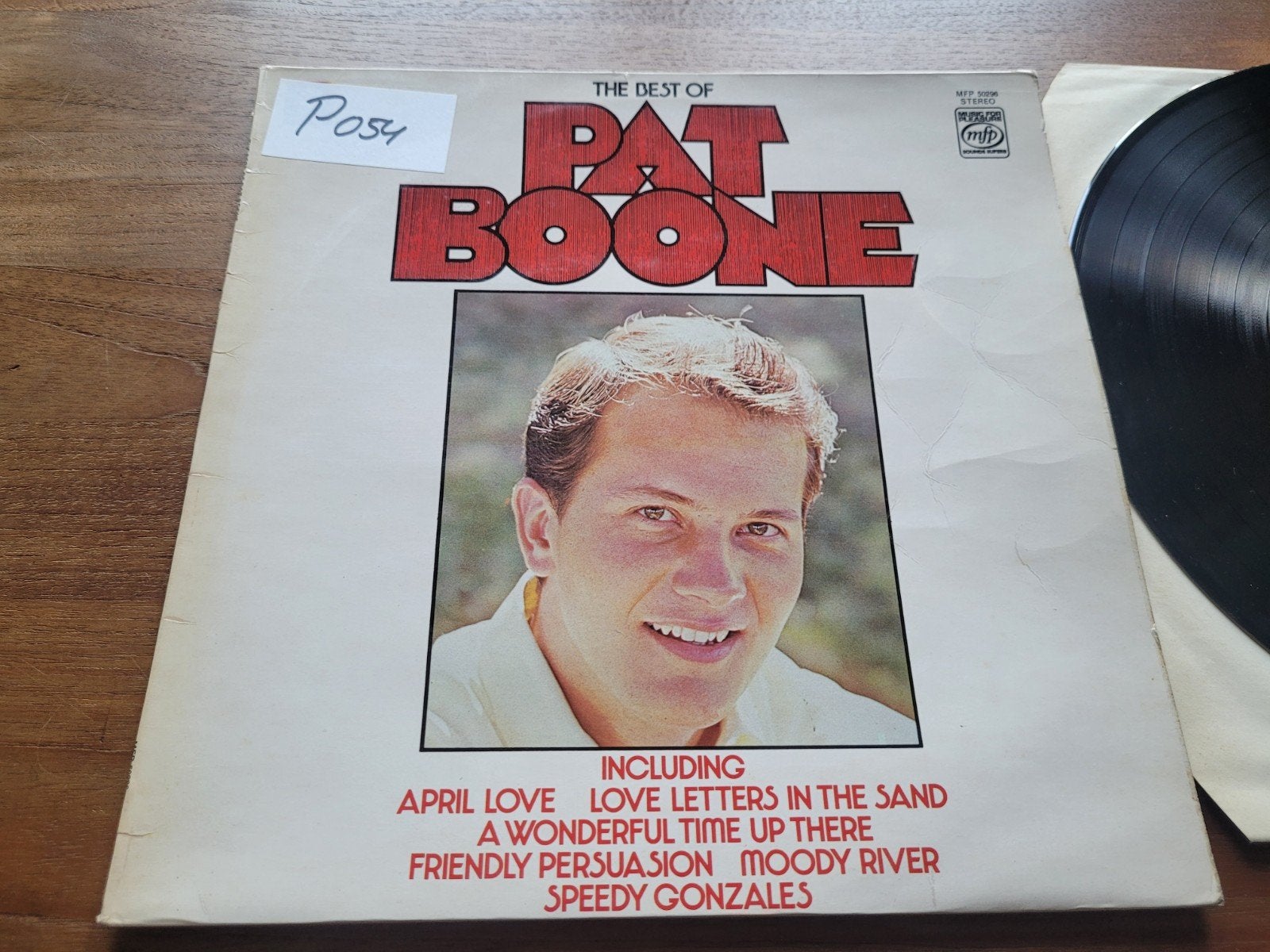 Pat Boone - The Best Of Pat Boone (1976 UK Rock Pop LP), Cd's en Dvd's, LP, Rock, Gebruikt, Originele persing
