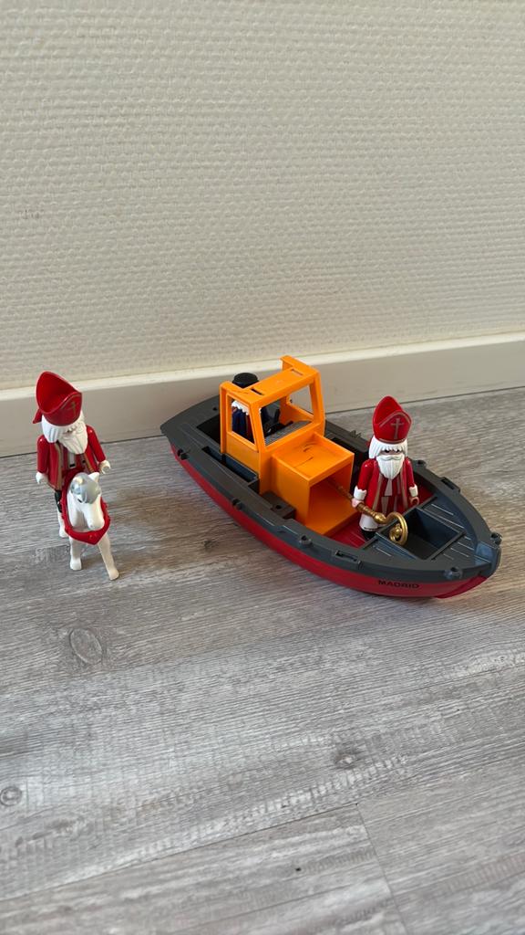 Sinterklaas Playmobil Set: 2 Sinterklazen, Piet & Boot, Kinderen en Baby's, Speelgoed | Playmobil, Ophalen of Verzenden, Gebruikt