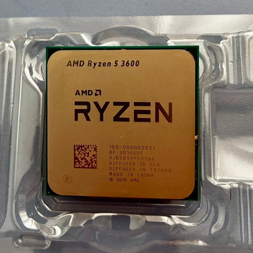 AMD Ryzen 5 3600 Processor, Computers en Software, Ophalen, 6-core, AMD Ryzen 5, Zo goed als nieuw