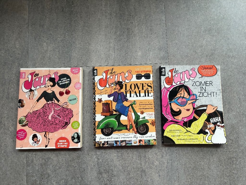 Jan, Jans en de kinderen - 3x De Jans 2013  2015, Jan Kruis, Ophalen of Verzenden, Zo goed als nieuw, Meerdere stripboeken