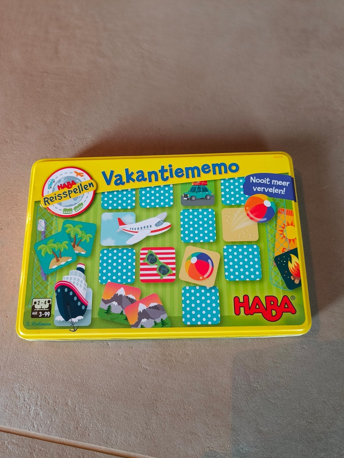 Magnetisch Haba memory reisspel, Ophalen, Zo goed als nieuw