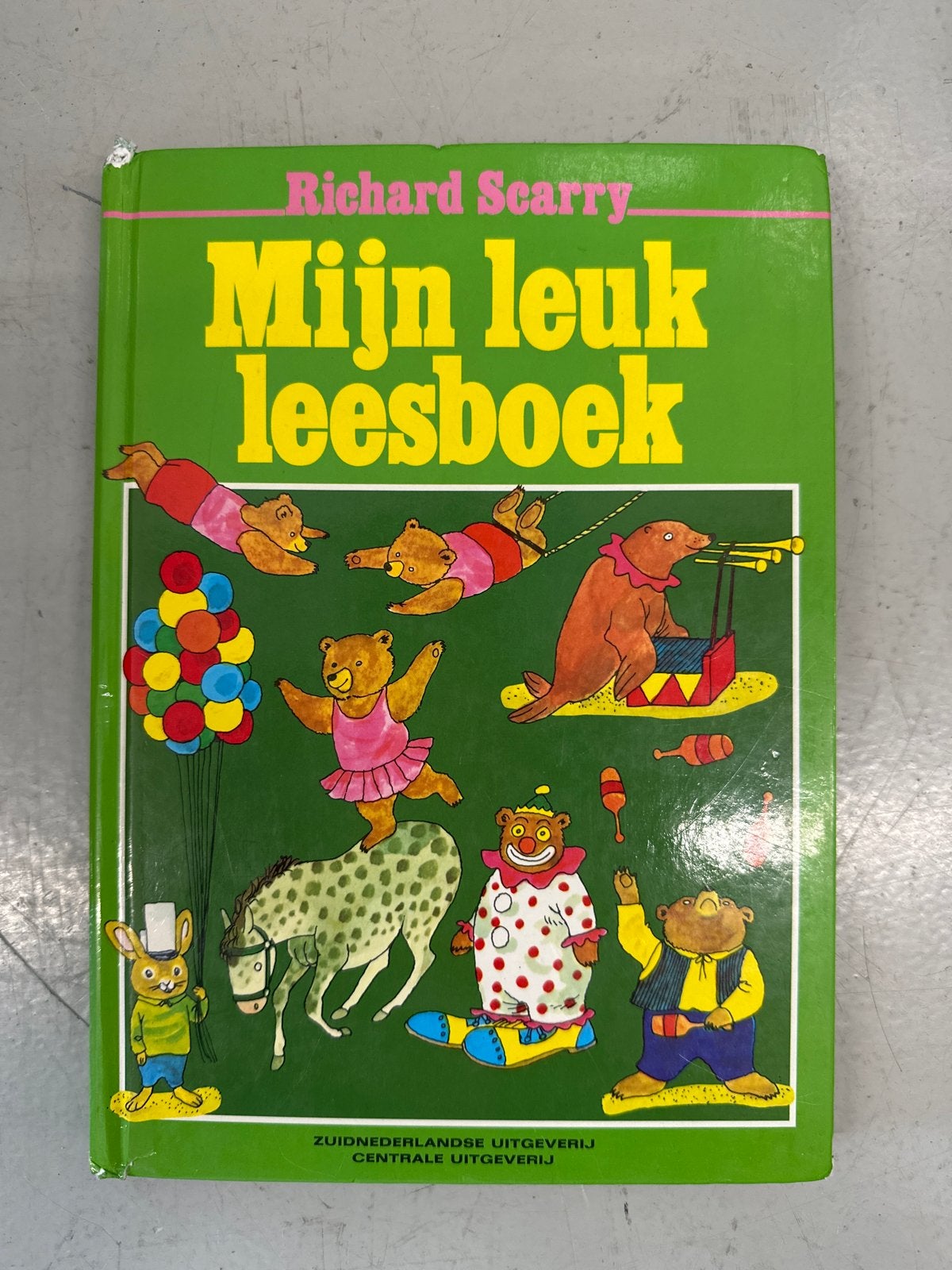 Richard Scarry - Mijn leuk leesboek (Kinderboek), Ophalen of Verzenden, Gelezen, Fictie algemeen