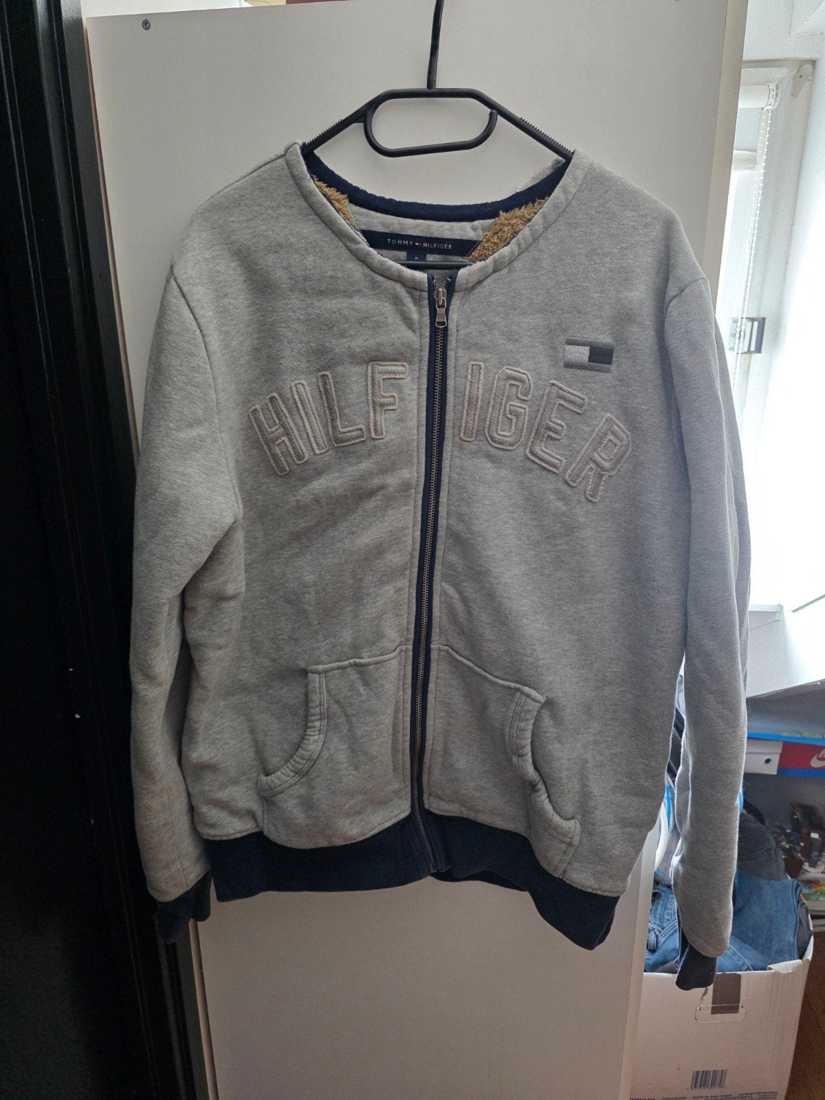 Tommy Hilfiger vest met teddy voering - Maat M, Kleding | Heren, Jassen | Zomer, Maat 48/50 (M), Tommy Hilfiger, Ophalen of Verzenden