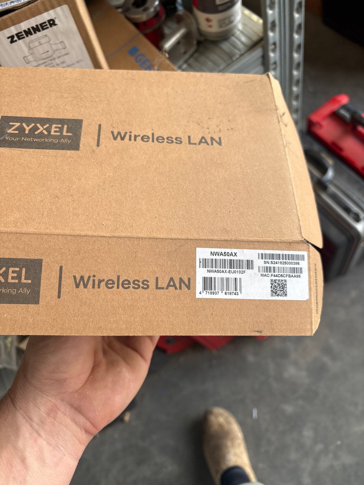 Zyxel NWA50AX Wireless LAN Access Point - Nieuw in doos, Computers en Software, Verzenden, Nieuw