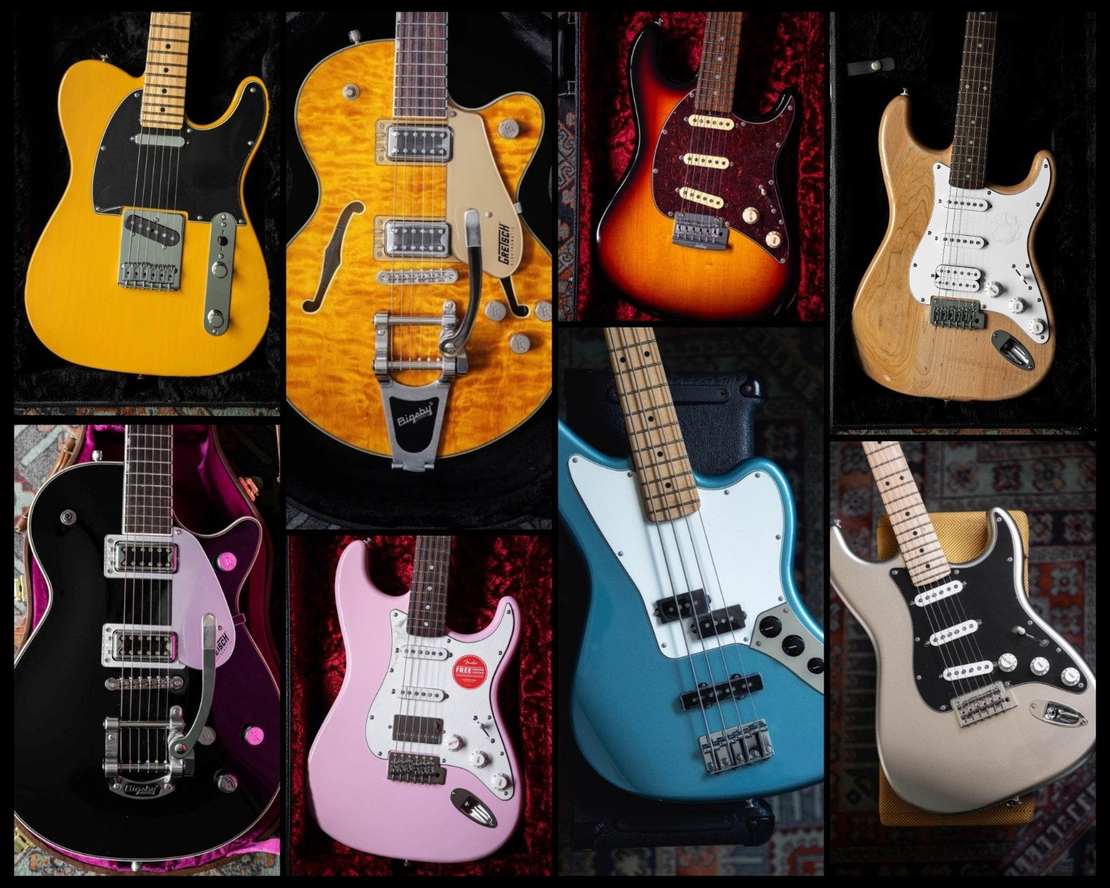 Uitverkoop na sluiting winkel | Fender, Squier, Gretsch,, Ophalen, Nieuw, Solid body, Fender