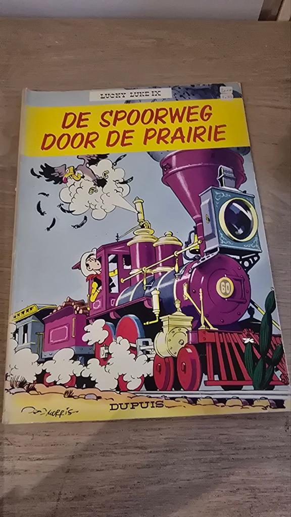 Lucky Luke IX: De Spoorweg door de Prairie, Boeken, Stripboeken, Gelezen, Eén stripboek, Ophalen of Verzenden