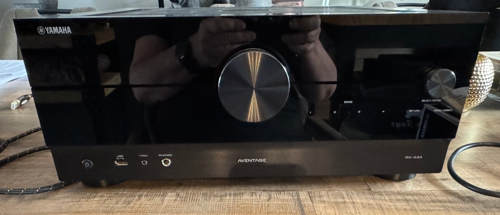 Yamaha receiver RX-A4A, Yamaha, Ophalen of Verzenden, Zo goed als nieuw, 120 watt of meer
