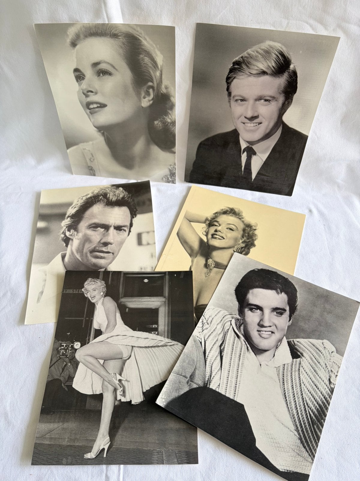 Oude jaren 50 foto’s - Marilyn Monroe, Elvis Presley etc, Verzamelen, Ophalen of Verzenden, 1940 tot 1960, Tijdschrift