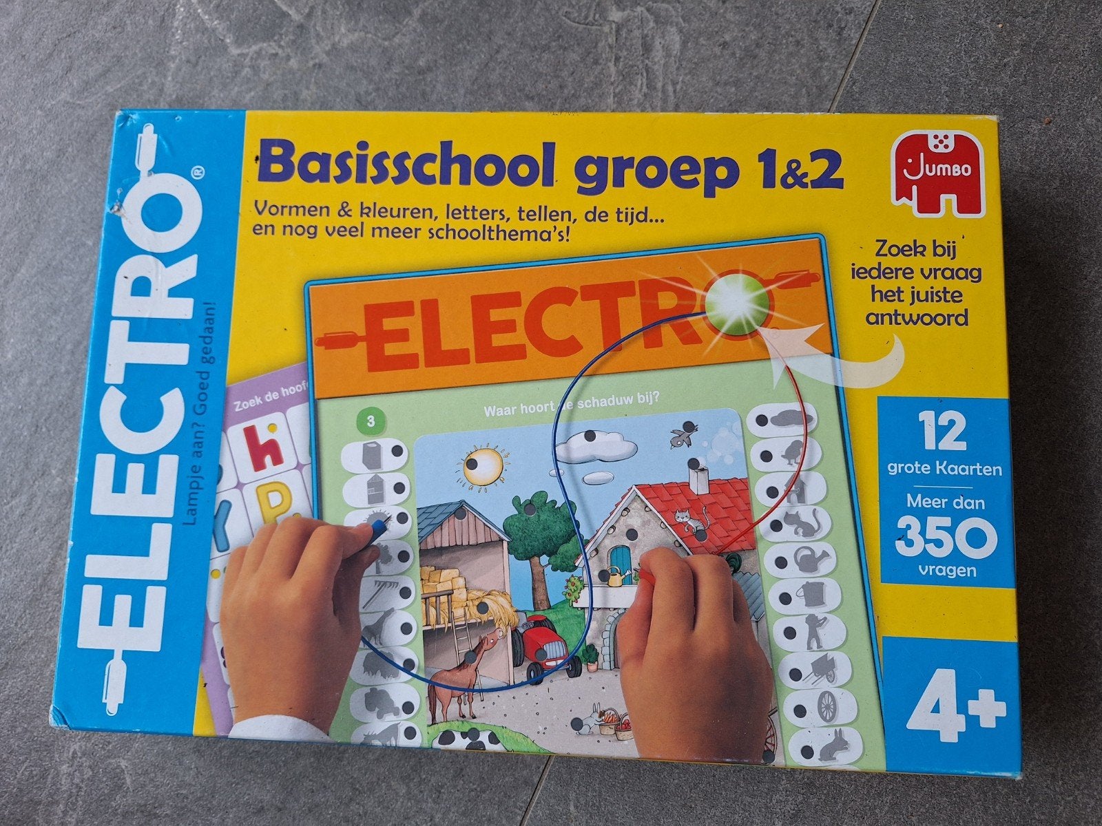 Jumbo Electro Basisschool Groep 1 & 2 Educatief Spel, Een of twee spelers, Ophalen of Verzenden, Gebruikt, Jumbo