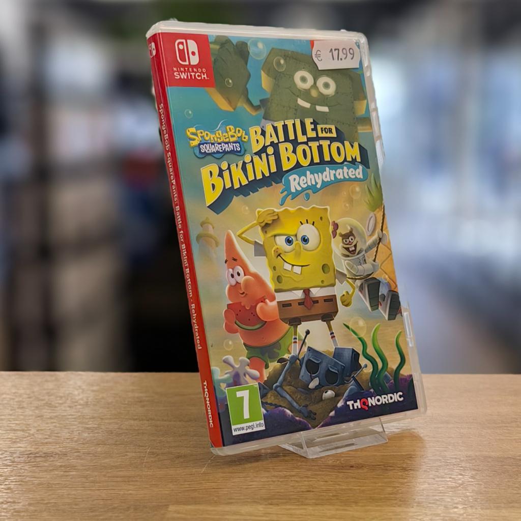 Spongebob Battle For Bikini Bottom Rehydrated - Switch Game, Spelcomputers en Games, Spelcomputers | Nintendo Switch, Nintendo