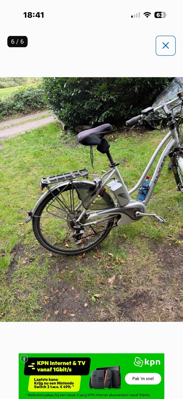 Partij Flyer fietsen, opknappers en onderdelen, Ophalen, Gebruikt, Overige merken