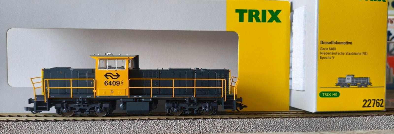 TRIX H0 Diesellocomotief NS Serie 6400 22762, Trix, Ophalen of Verzenden, Gelijkstroom, Locomotief