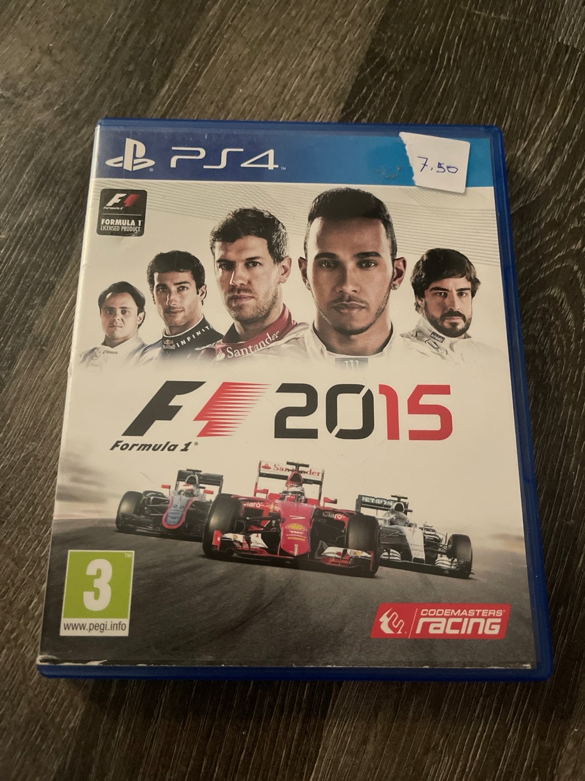 F1 2015 - PlayStation 4 (PS4) Racegame, Online, Gebruikt, 1 speler, Racen en Vliegen