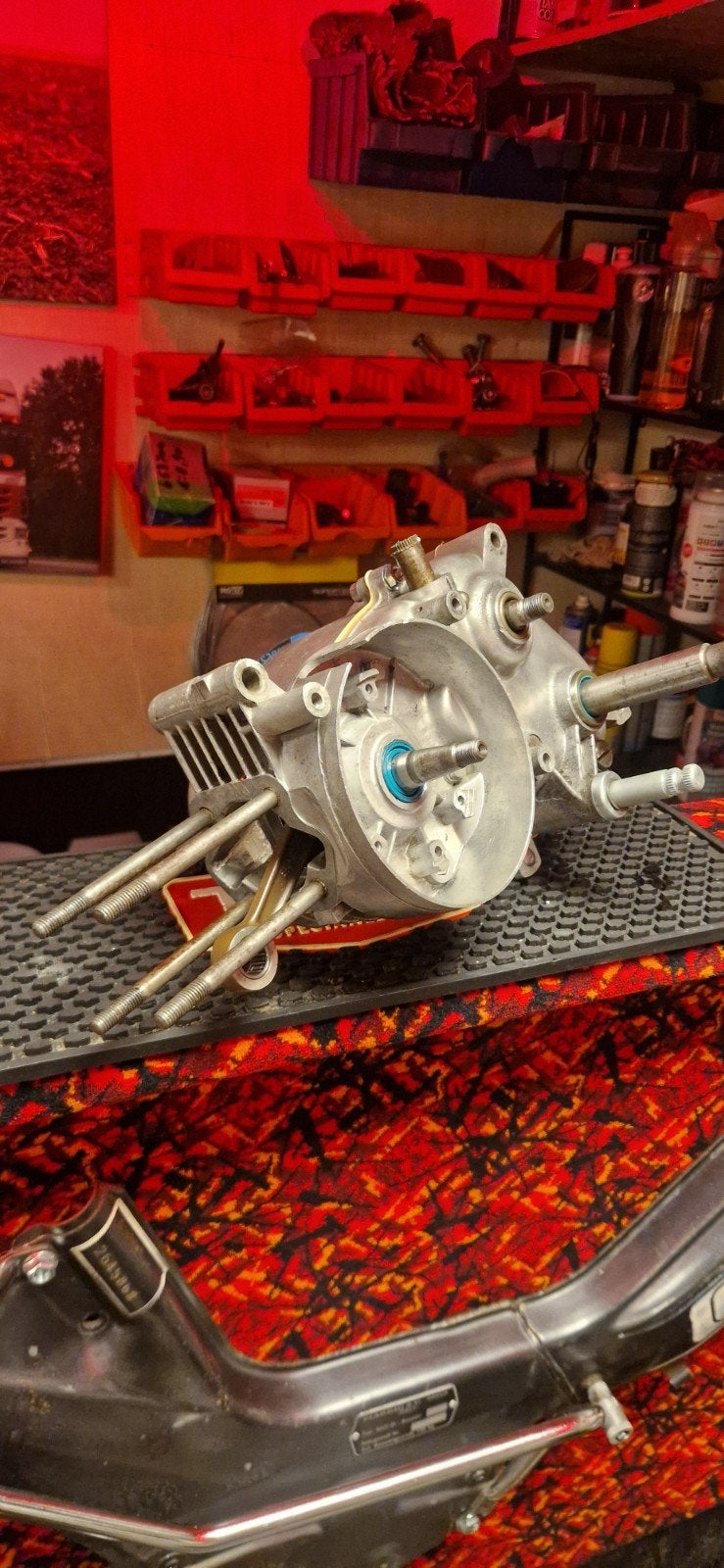 Kreidler 3-voet indirect motorblok, Fietsen en Brommers, Ophalen, Gebruikt, Blok