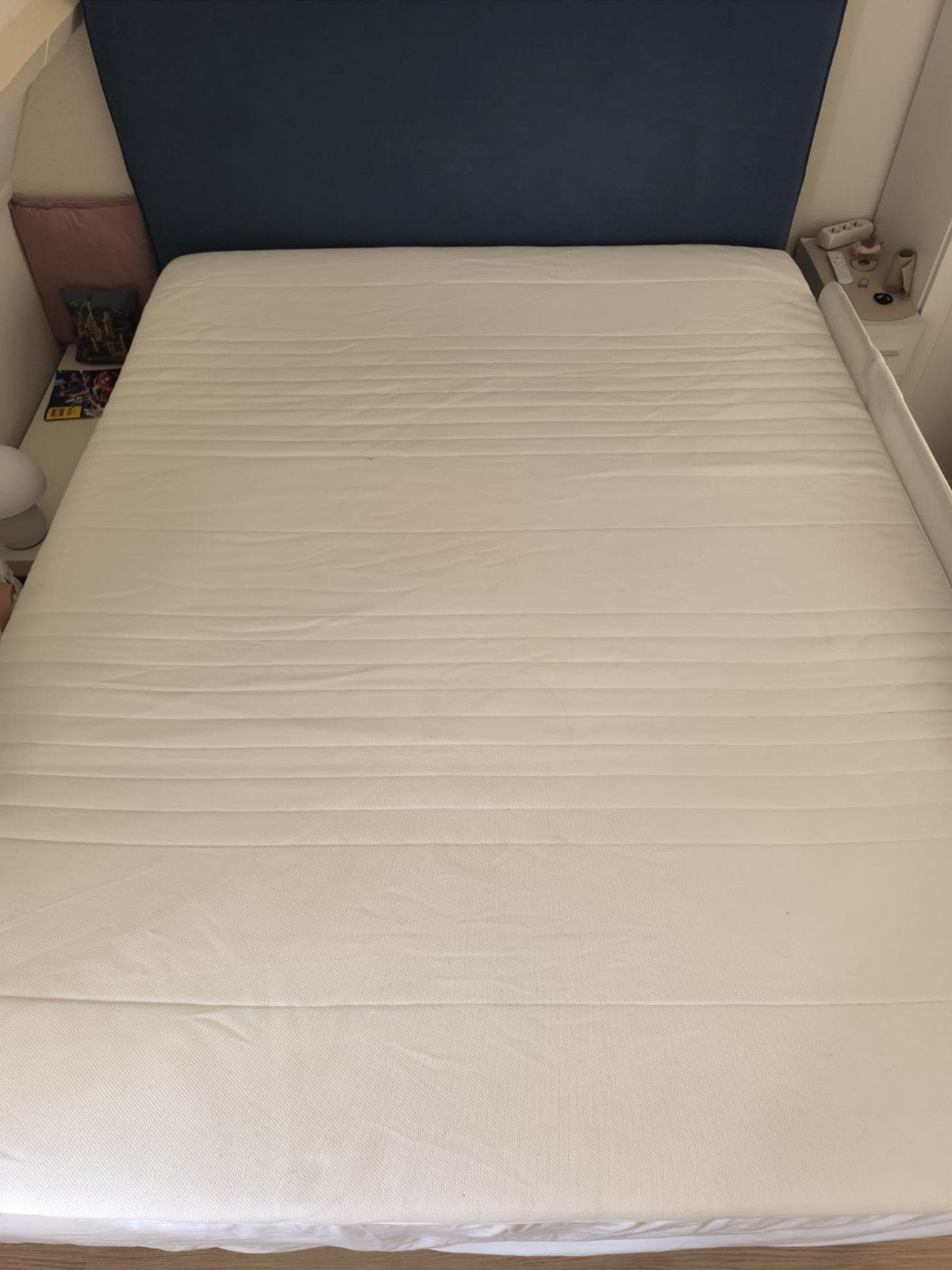 IKEA Tussöy topmatras 160x200 - memory foam, Ophalen, Gebruikt, Tweepersoons, 200 cm
