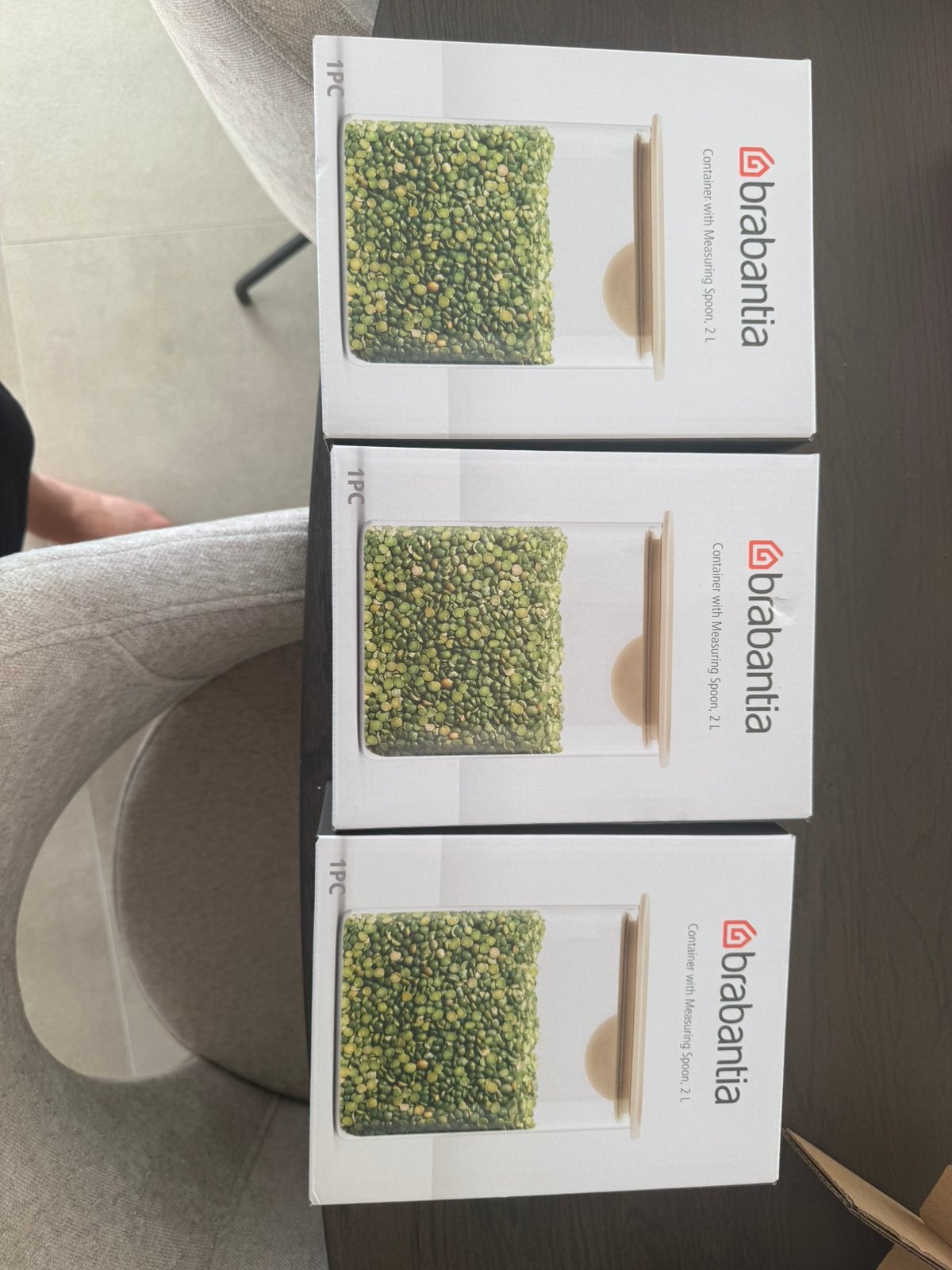 Brabantia voorraadpotten 3 stuks, Voorraadpot, Ophalen, Nieuw, Bredemeijer