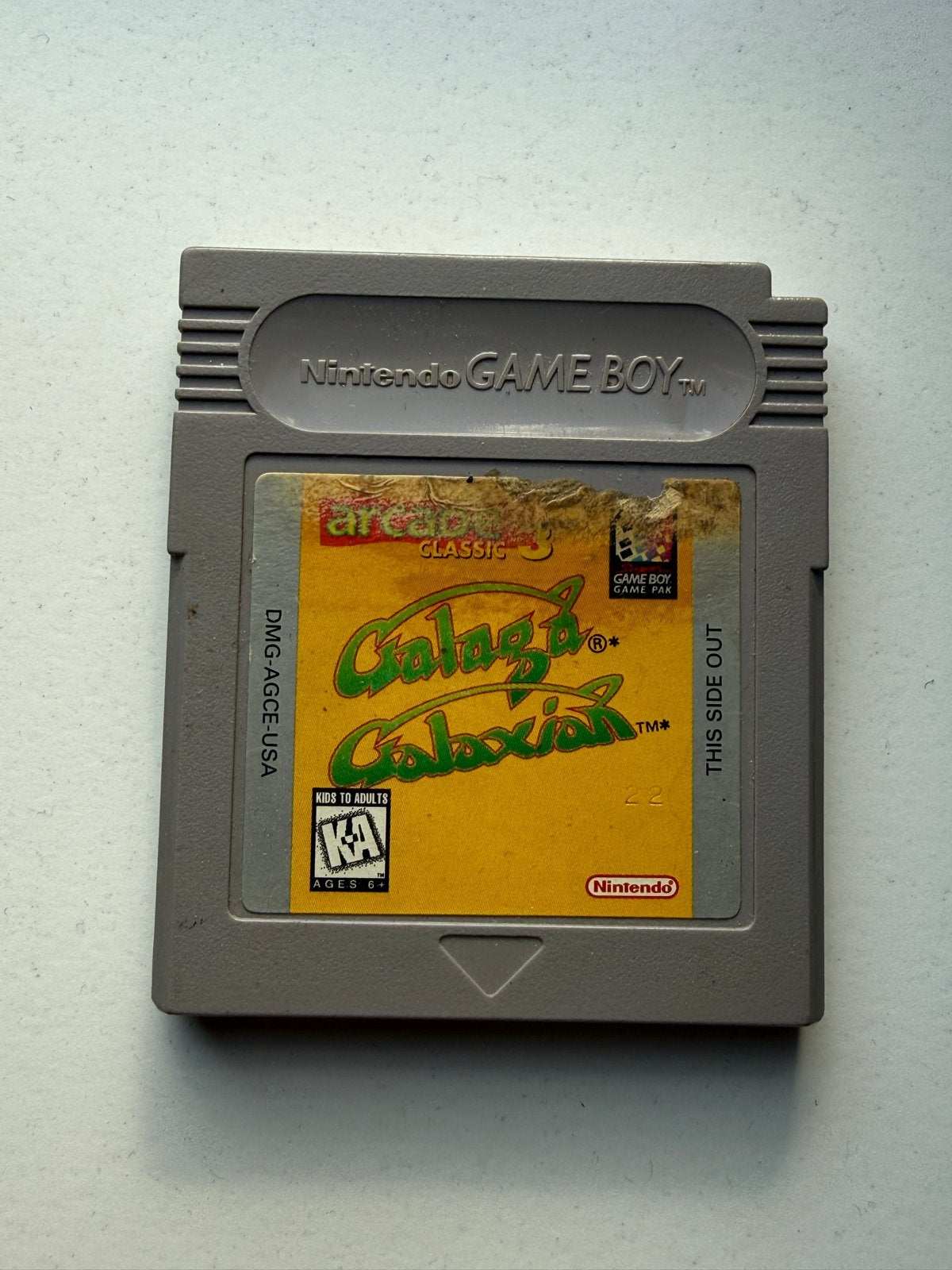 Galaga & Galaxian Game Boy Classic, Gebruikt, Shooter, 1 speler, Ophalen of Verzenden