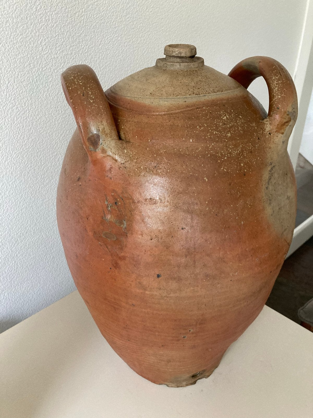 Grote antieke kruik - 50 cm hoog, Ophalen of Verzenden