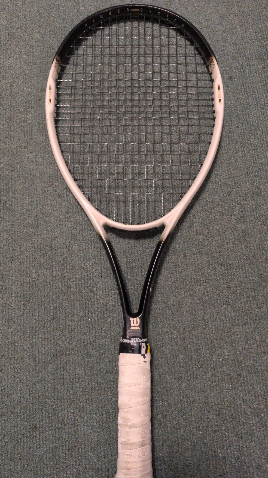 Vintage Wilson Sting Hammer (High Beam Series) Tennisracket, Ophalen of Verzenden, Zo goed als nieuw, L5, Wilson